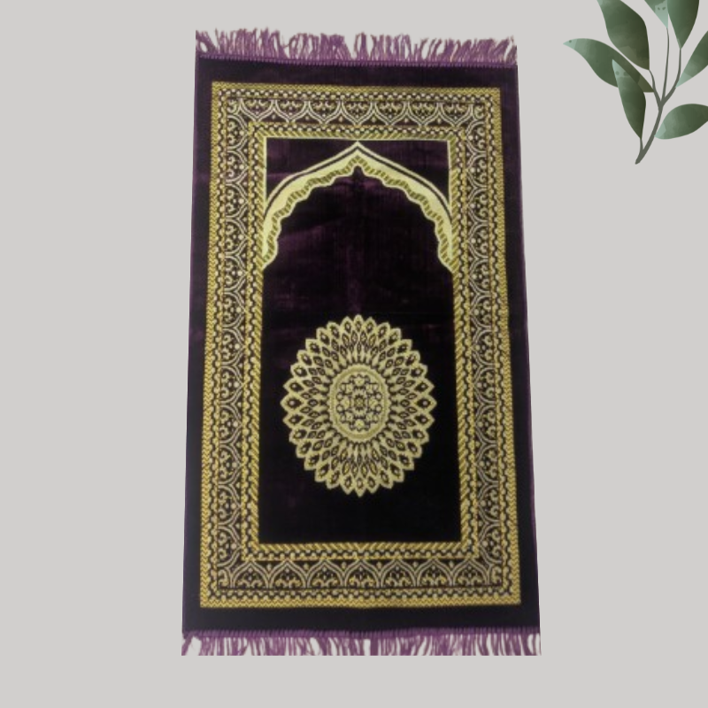 Kunuz Premium Janamaz – Full Size Prayer Mat for Hajj 2025 & Umrah